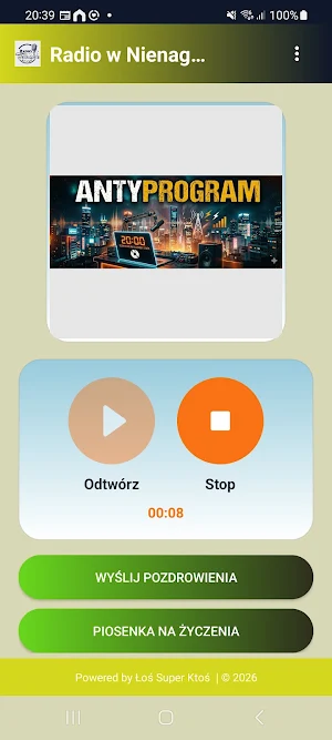 Radio w Nienagannym Stylu Screenshot 0