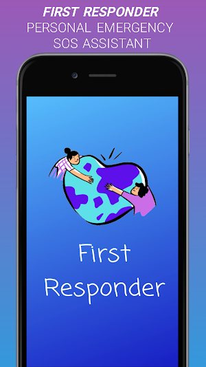 First Responder - SOS Emergency Alert App Screenshot 0