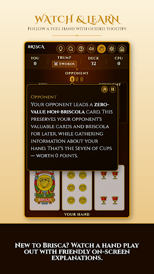 Brisca: Learn & Play Screenshot 1