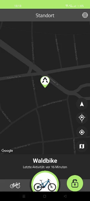 WALDBIKE Screenshot 1