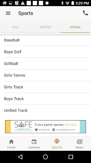 Boonville Athletics - Indiana Screenshot 3