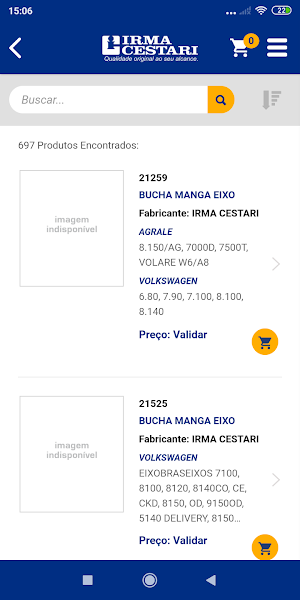 Irma Cestari - Catálogo Screenshot 2