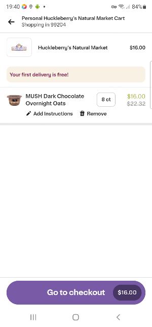 Huckleberry’s Natural Market Screenshot 2