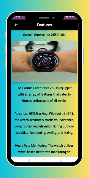 Garmin forerunner 265 Guide Screenshot 1