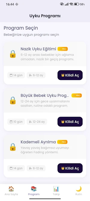 Uyku Koçu: Bebek Uyku Eğitimi Screenshot 1