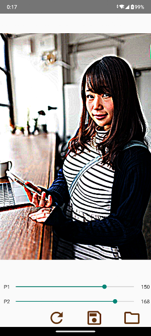 Photo contrast adjustment Screenshot 3