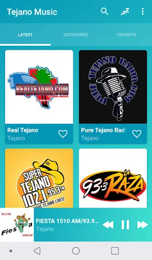 Tejano music radios online Screenshot 0