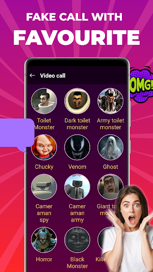 Monster Call: Prank Video Call Screenshot 2