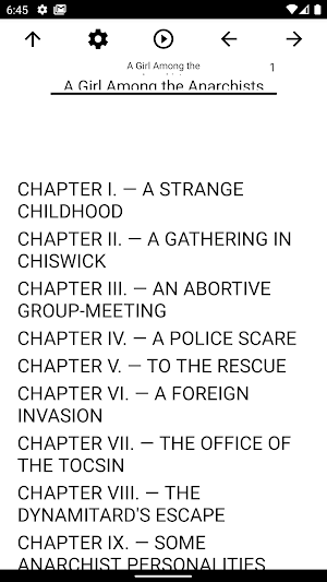Book, A Girl Among the Anarchi Screenshot 0