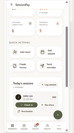 SessionPay Screenshot 0