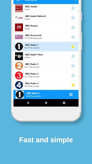 Radio UK FM - FM radio & DAB radio. Radio player Screenshot 2