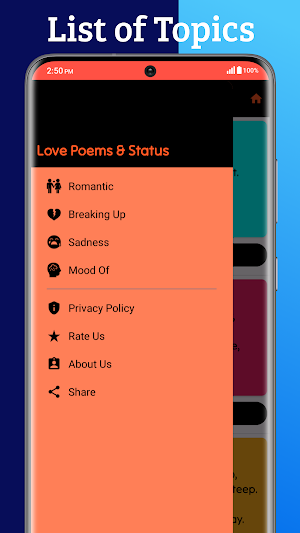 Love Poems & Status Screenshot 2
