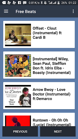 Free Beats (Hip Hop, Trap, R&B, Pop Instrumentals) Screenshot 1