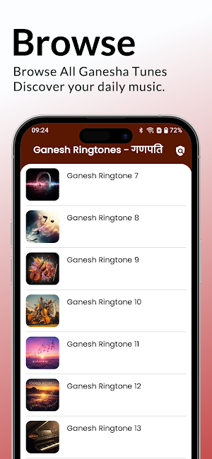 Ganesh Ringtones - गणपति Screenshot 3