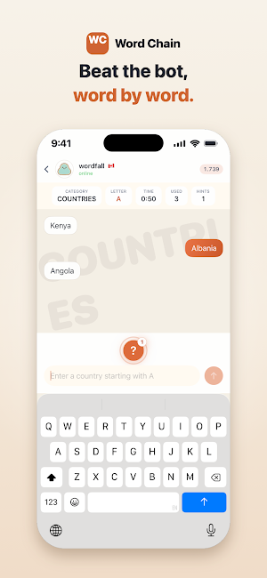 Word Chain Chat Screenshot 1