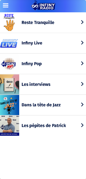 Infiny Radio Screenshot 2