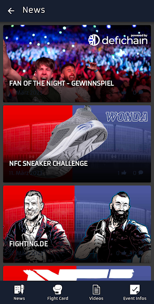 NFC - MMA Screenshot 1