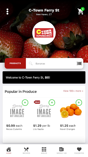 C-Town Supermarket - Ferry St Screenshot 0