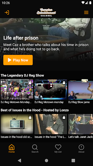 Compton Entertainment Channel Screenshot 1