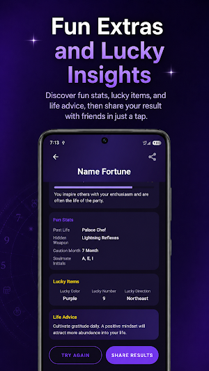 Name Fortune: Numerology Screenshot 3