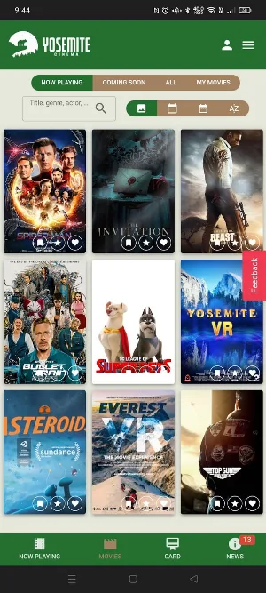 Yosemite cinema Screenshot 2