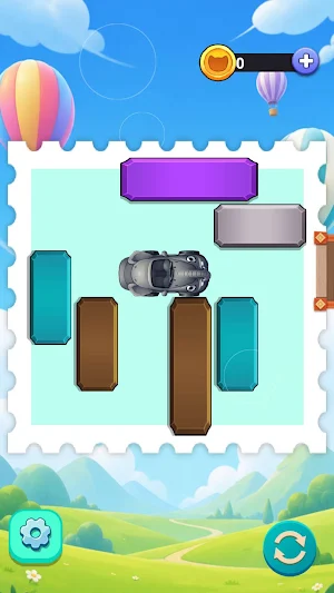 Block Exit Wood Slide Screenshot 1
