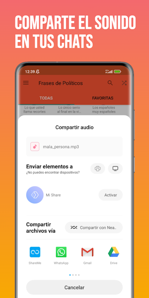 Frases de políticos españoles Screenshot 2