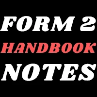 Form 2 Subjects handbook