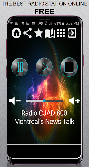 CA Radio CJAD 800 Montreal 800 Screenshot 0