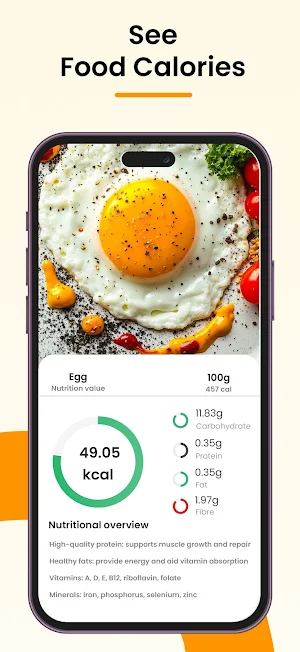 AI Calorie Tracker : BiteCal Screenshot 2