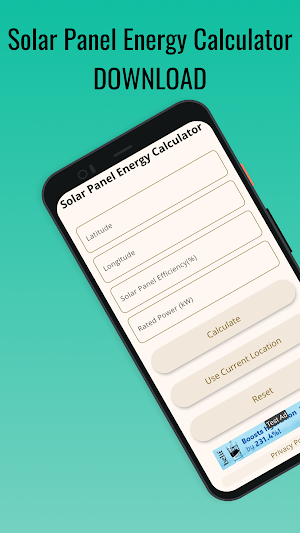 Solar Panel Energy Calculator Screenshot 0