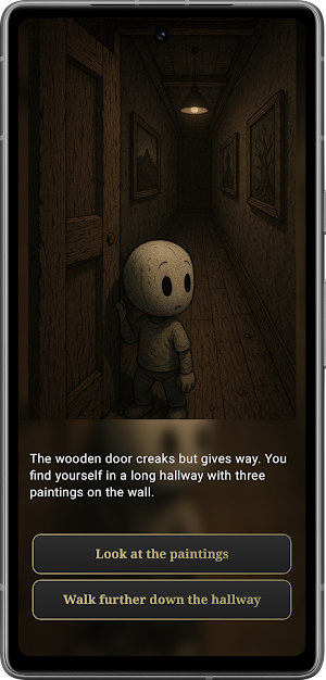 Doors of Fate: Text Game Screenshot 2