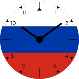Russia Analog Watch Face Screenshot 0