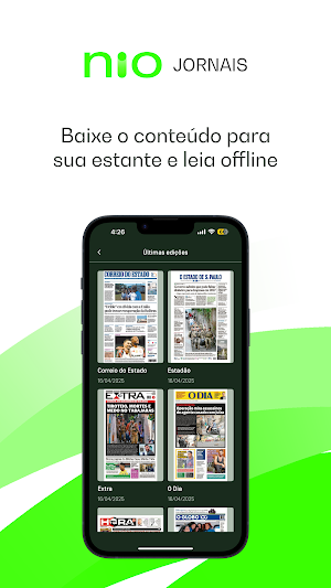 Nio Jornais Screenshot 3