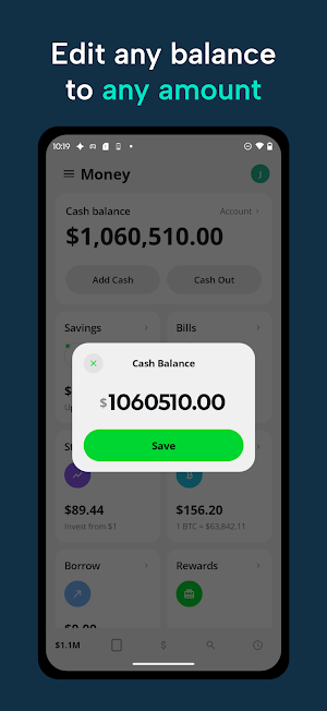 LarpBank: Fake Bank and Crypto Screenshot 2