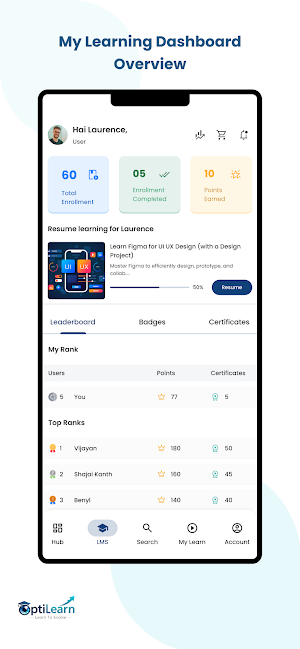 OptiLearn Screenshot 0