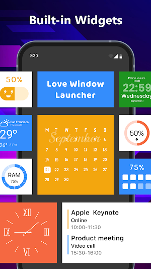 Square Home Launcher 2023 Screenshot 3