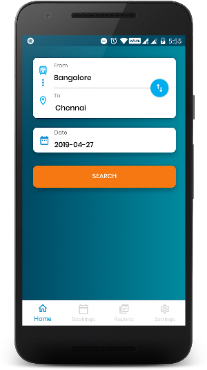 Book Bus Ticket Screenshot 1