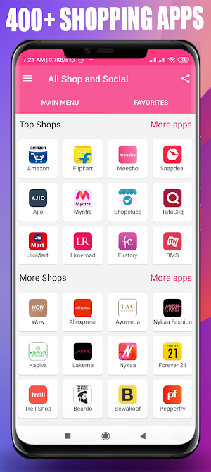 All in One Online Shopping App Screenshot 0