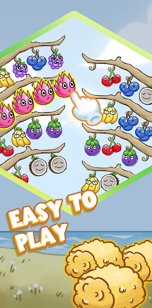 Fruits Sort Puzzle: Color Sort Screenshot 1