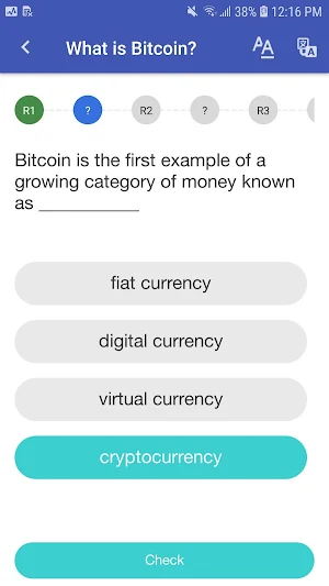 Crypto School - Learn Bitcoin & Cryptocurrency Screenshot 3
