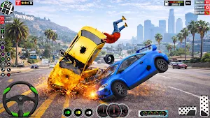 Mega Car Crash Simulator : 3d Screenshot 3