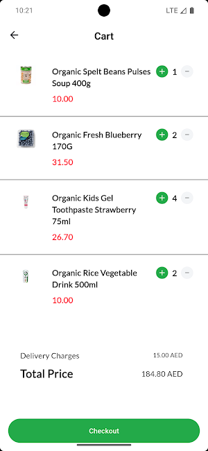 Pure & Organic Screenshot 2