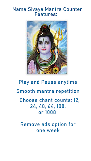 Nama Sivaya Mantra Counter Screenshot 2
