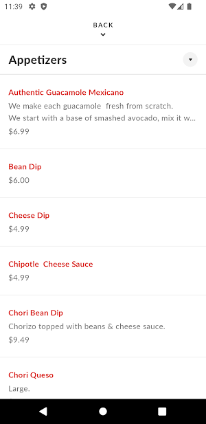 Casa Fiesta Mexican Grill Screenshot 2