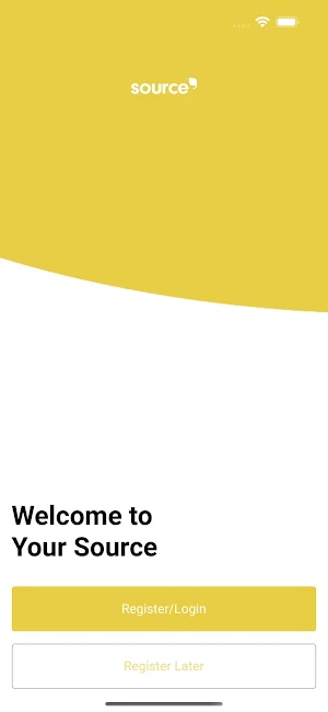 UoB Source Catering App Screenshot 0