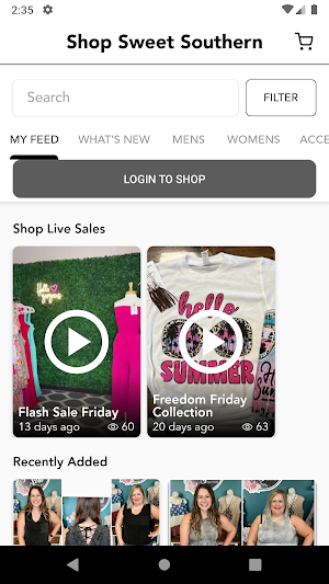 Shop Sweet Southern Screenshot 1