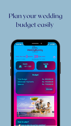 Weddy Buddy - Wedding Planner Screenshot 0