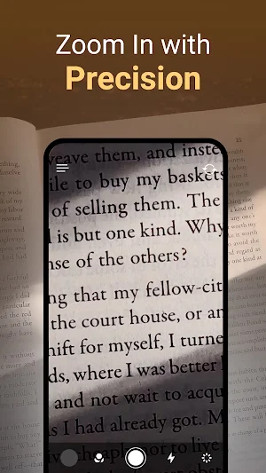 HD Magnifier & Flashlight Screenshot 0