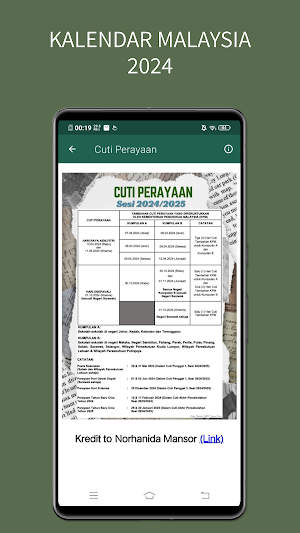 Kalendar Malaysia 2026 Screenshot 2